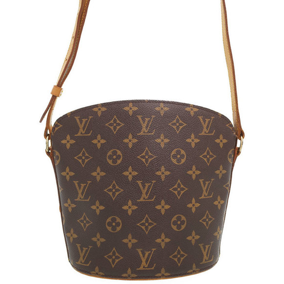 Louis Vuitton Shoulder Bag Monogram Drouot - Picture 1 of 8
